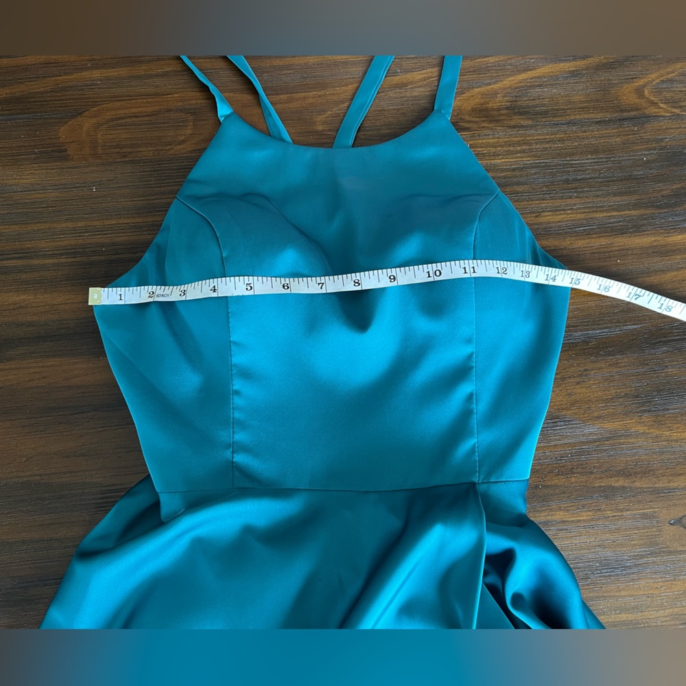 NWT Alyce Backless Spaghetti Strap Dress (Sea Green) - Picture 4 of 6